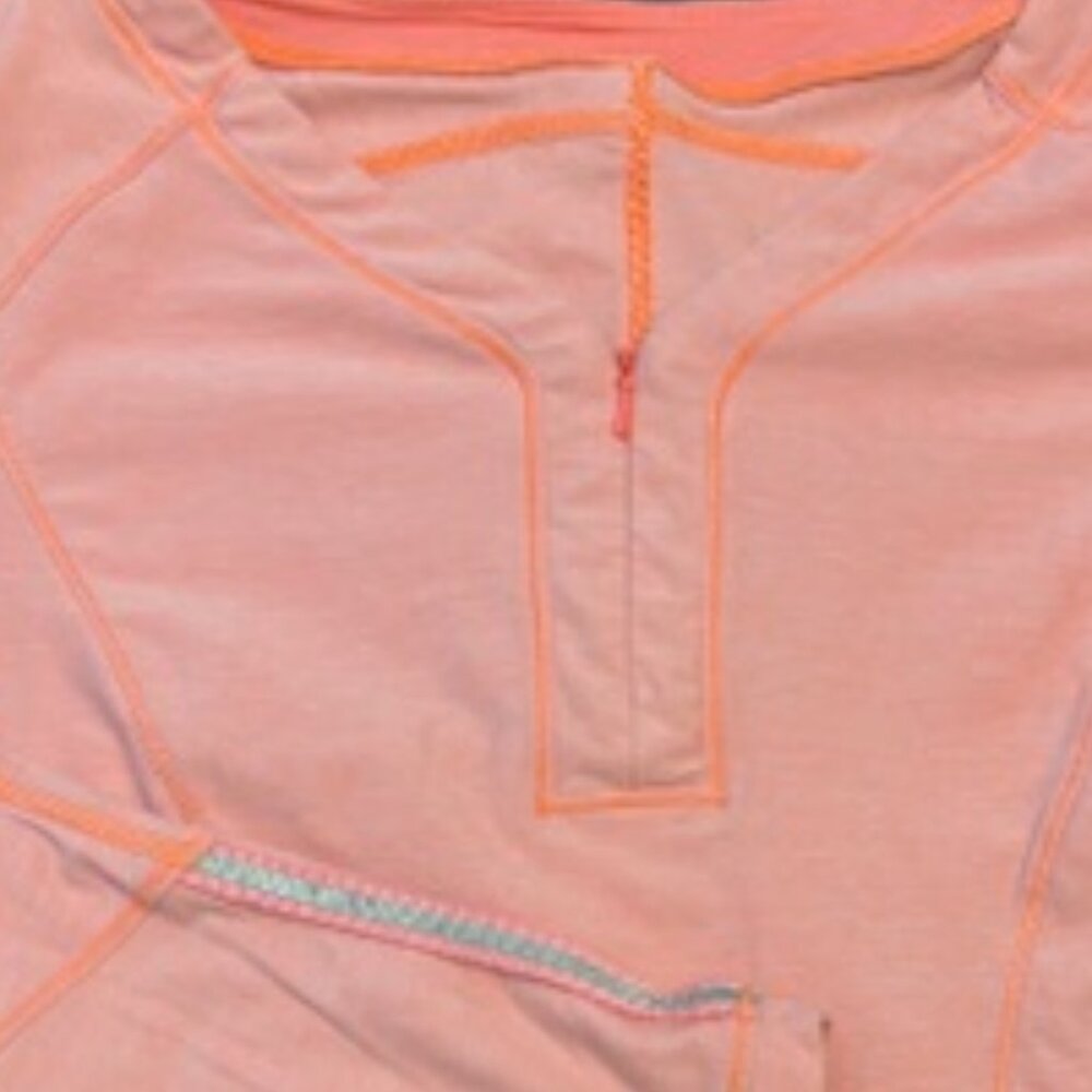 Lululemon Coral long sleeve half zip pullover, size 12 - Picture 6 of 6